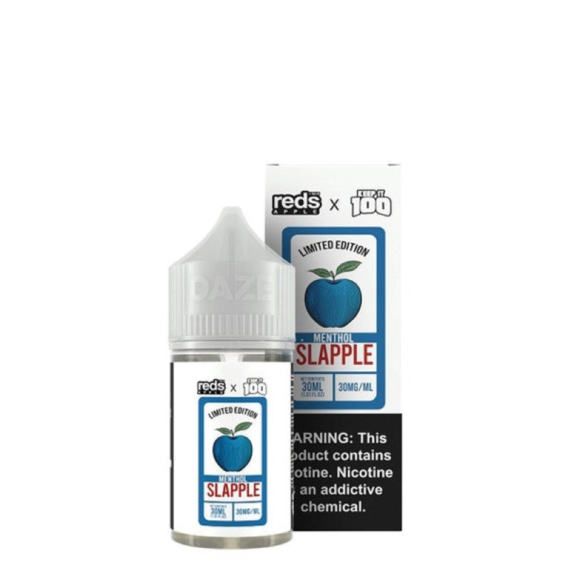 7 Daze Reds x Keep It 100 Salts Series Slapple Menthol E-juice 30ml 7 Daze Reds x Keep It 100 Salts Series Slapple Menthol E-juice 30ml