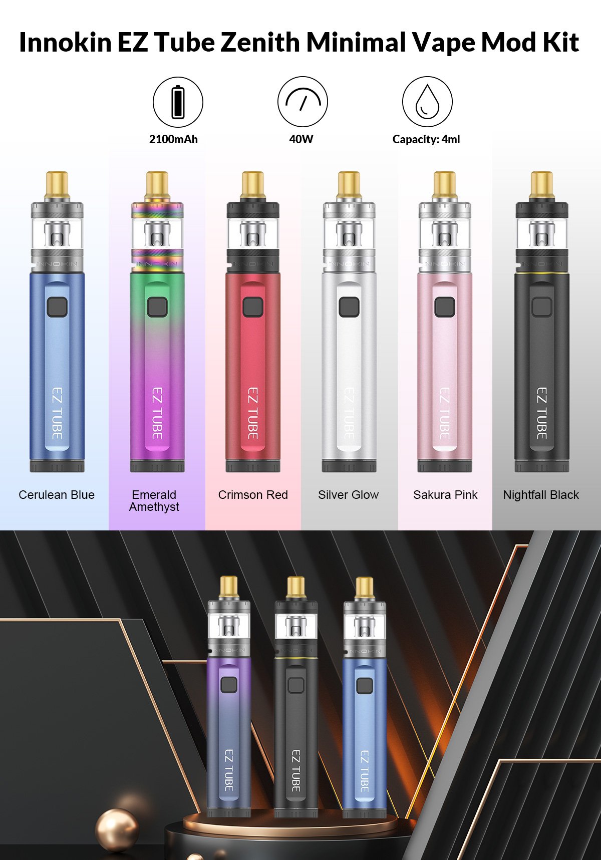cheap Innokin EZ Tube Zenith Minimal
