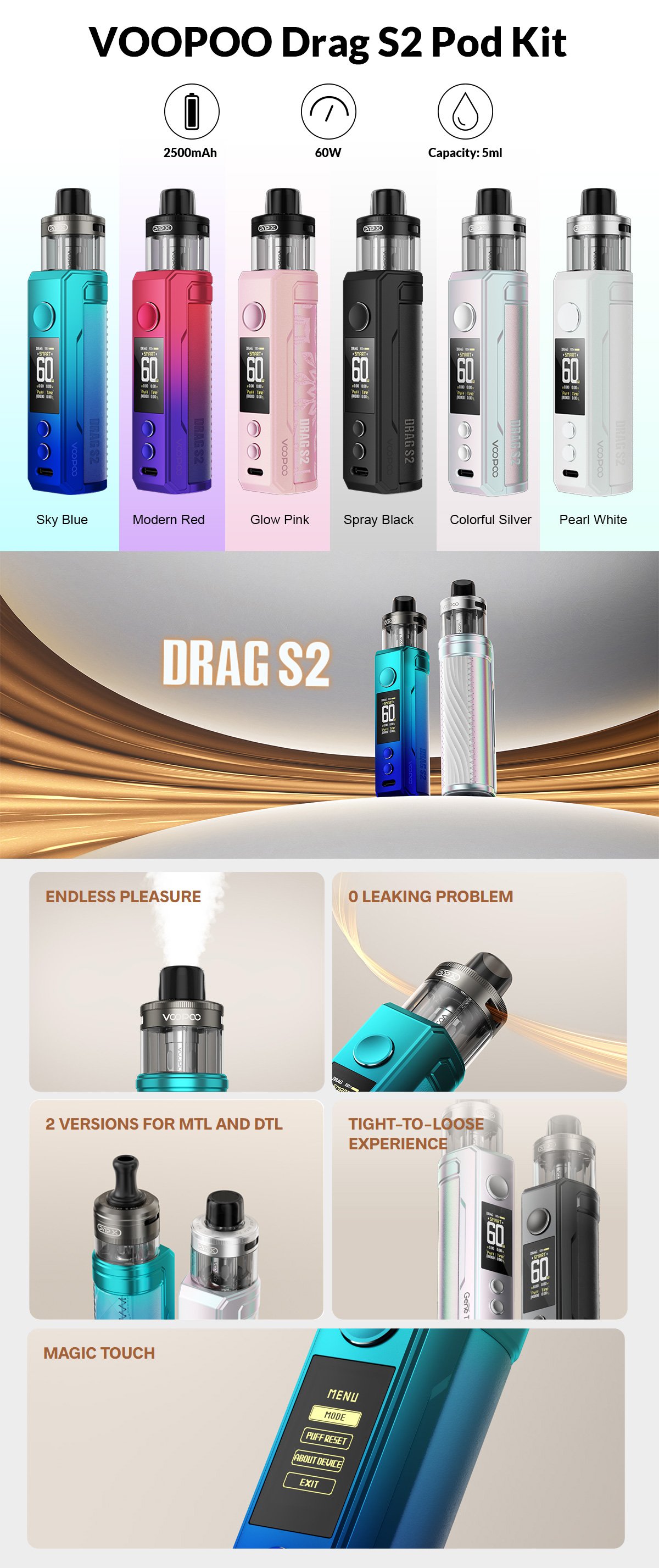 VOOPOO Drag S2 hot sale