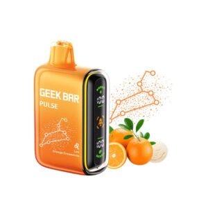 Geek Bar Pulse Orange Creamsicle flavor