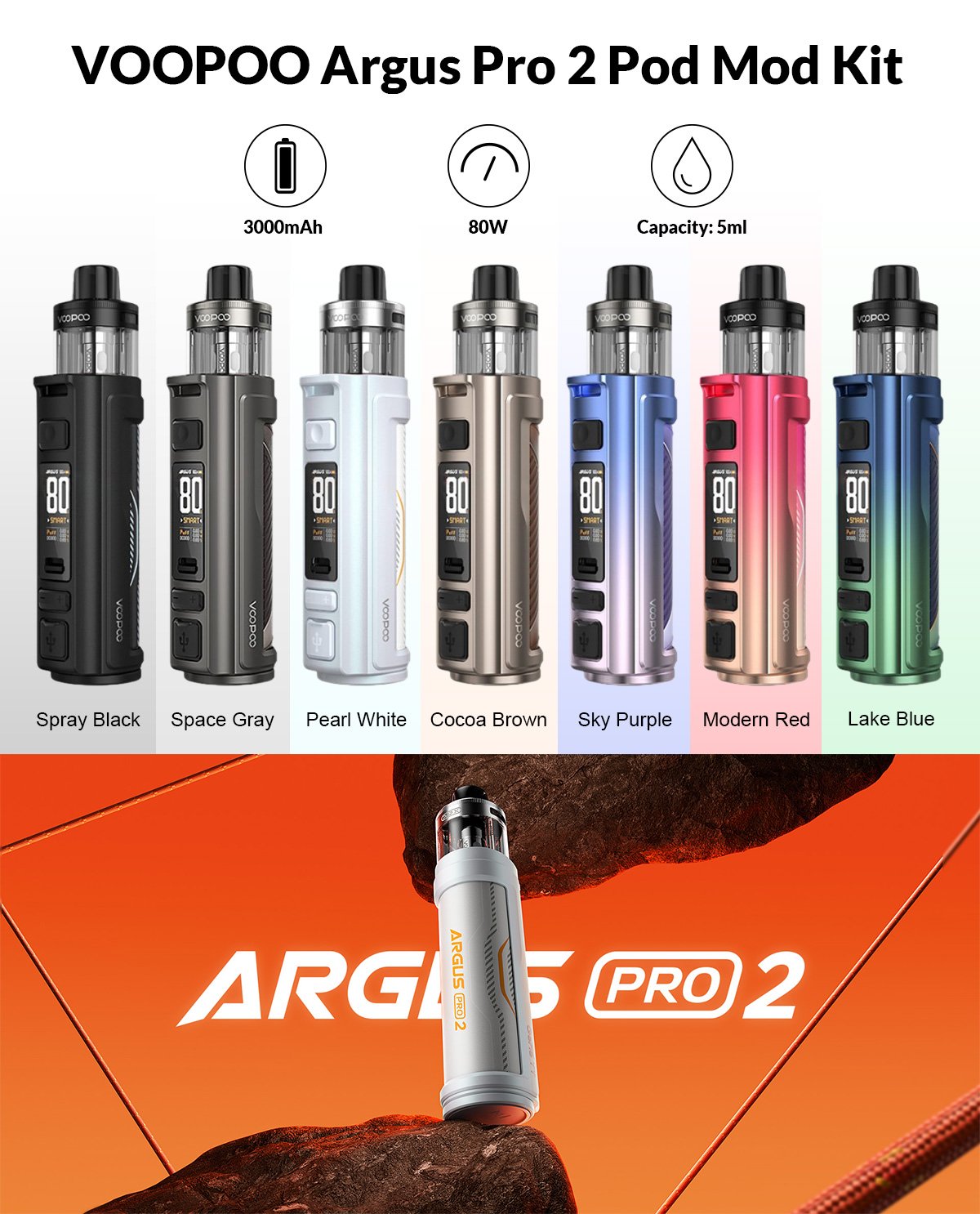 Best VOOPOO Argus Pro 2