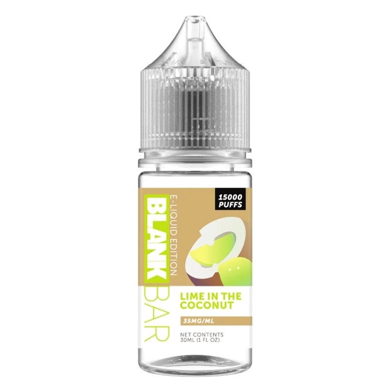 Blank Bar Lime In The Coconut Premium E-juice 30ml Lime In The Coconut Blank Bar E Juice