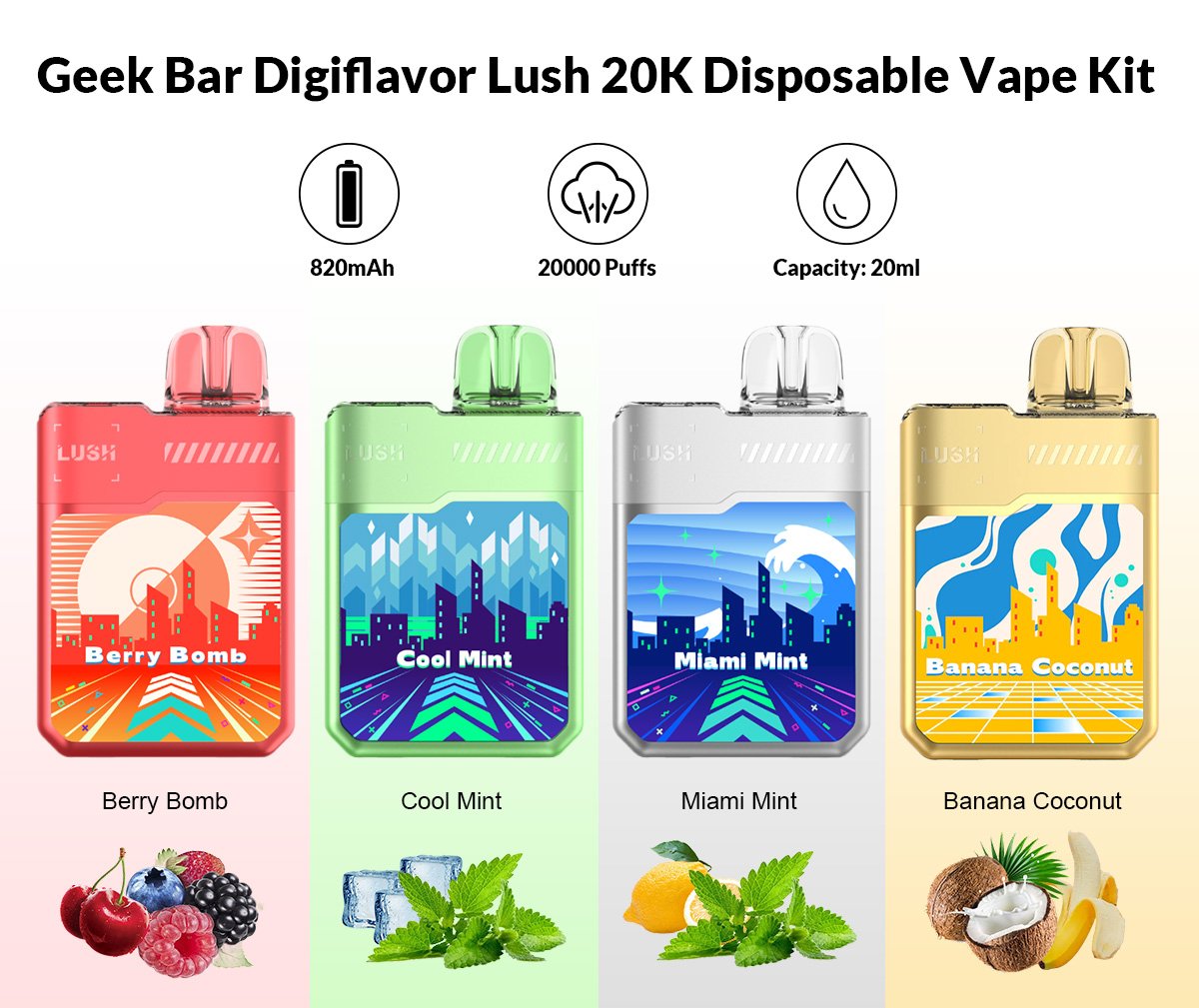 best Geek Bar Digiflavor Lush 20K
