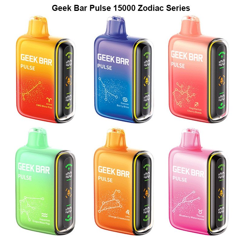 (10-PACK) Geek Bar Pulse 15000 Disposable Vape Geek Bar Pulse Vape 15000 Puffs