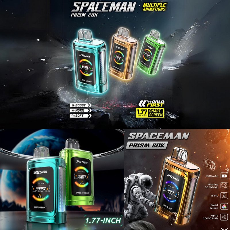 Spaceman Prism 20K Disposable Vape review