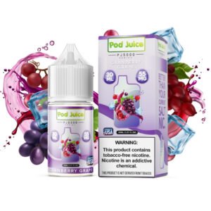 Pod Juice PJ5000 Series Cranberry Grape E-juice 30ml