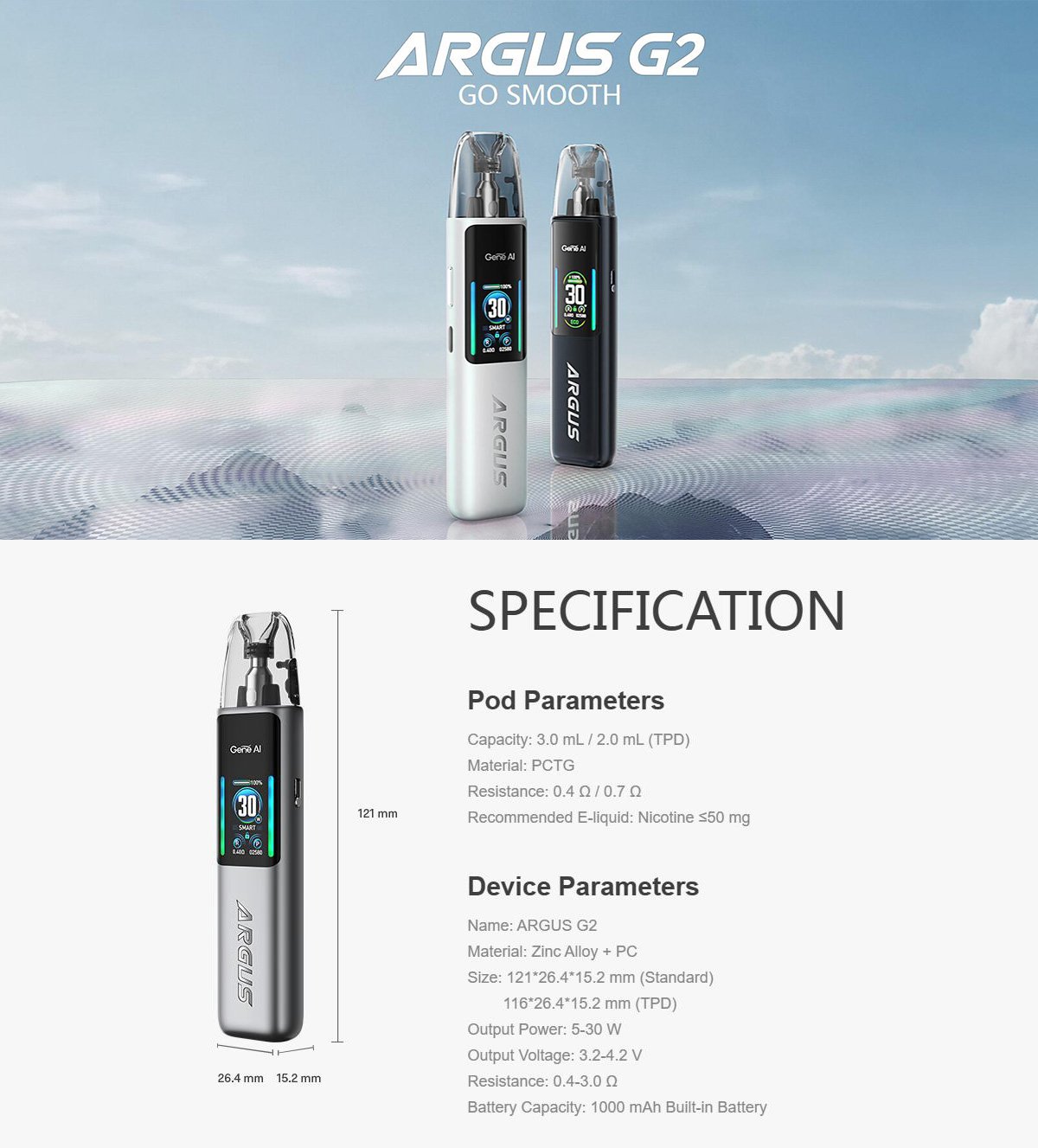 cheap VOOPOO Argus G2