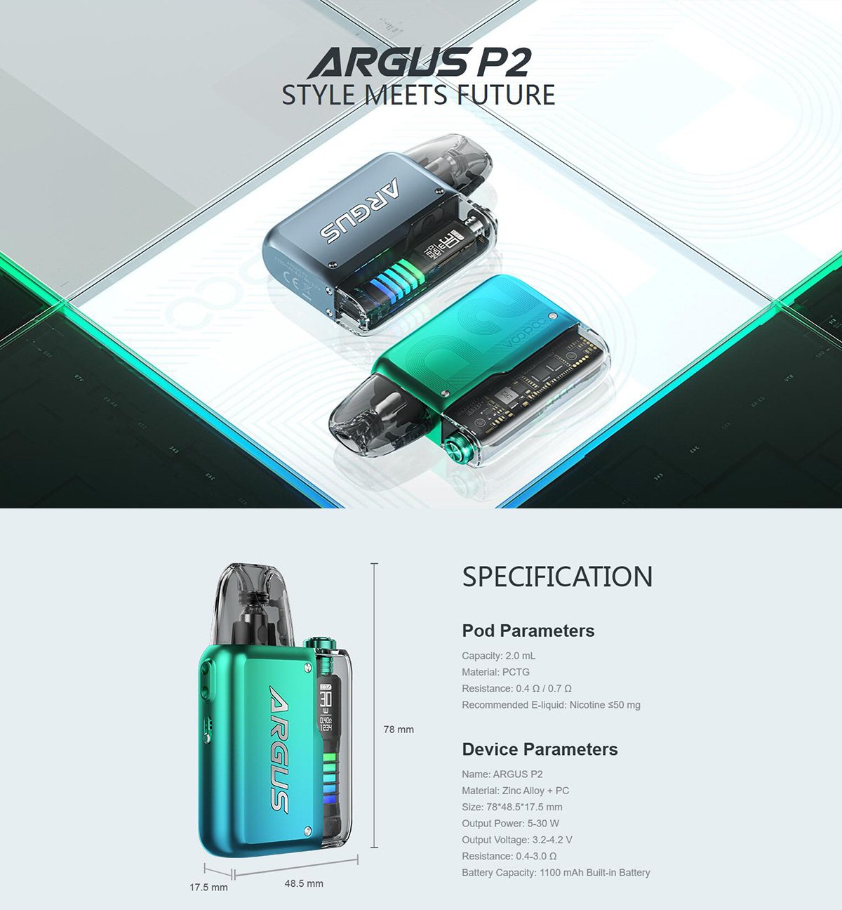 cheap VOOPOO Argus P2