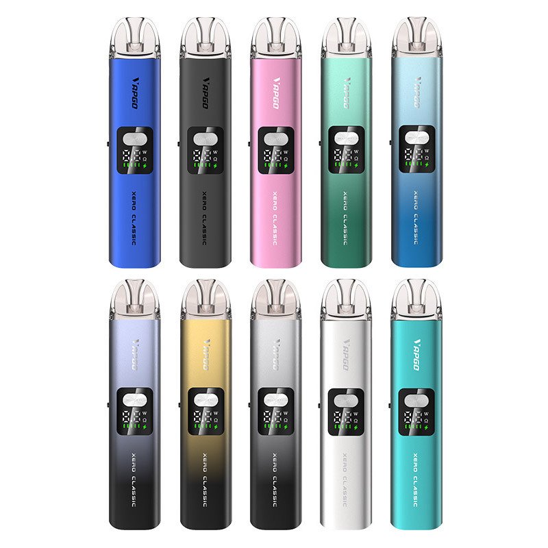 VAPGO XERO Classic Pod System Kit 800mAh 24W VAPGO XERO Classic Pod System Kit 800mAh 24W
