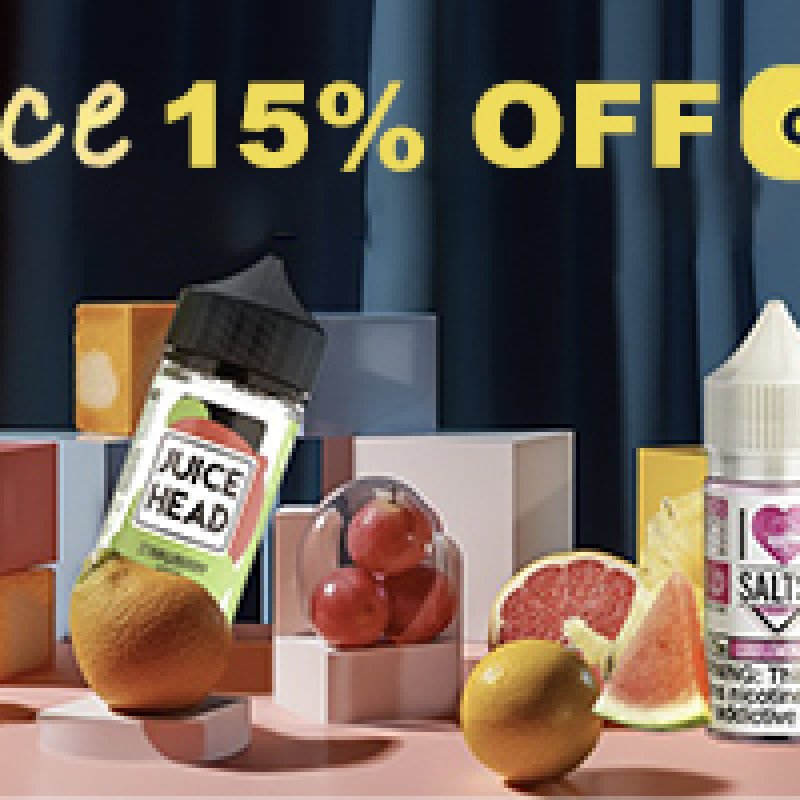 USA e-juice 15% off