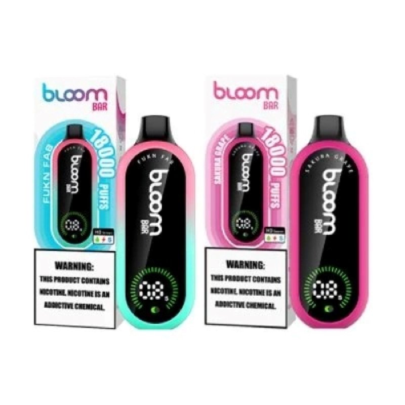 Bloom Bar 18000 Disposable Vape 18ml Bloom Bar 18000 Disposable Vape 18ml