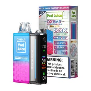 OXBAR 30K Magic Maze 2 Pod Juice Disposable Vape Kit - Image 13