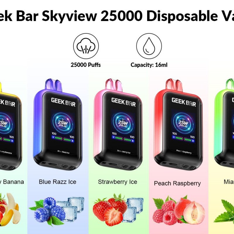 top Geek Bar Skyview 25K top Geek Bar Skyview 25K