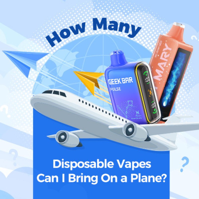 How Many Disposable Vapes Can I Bring On A Plane?