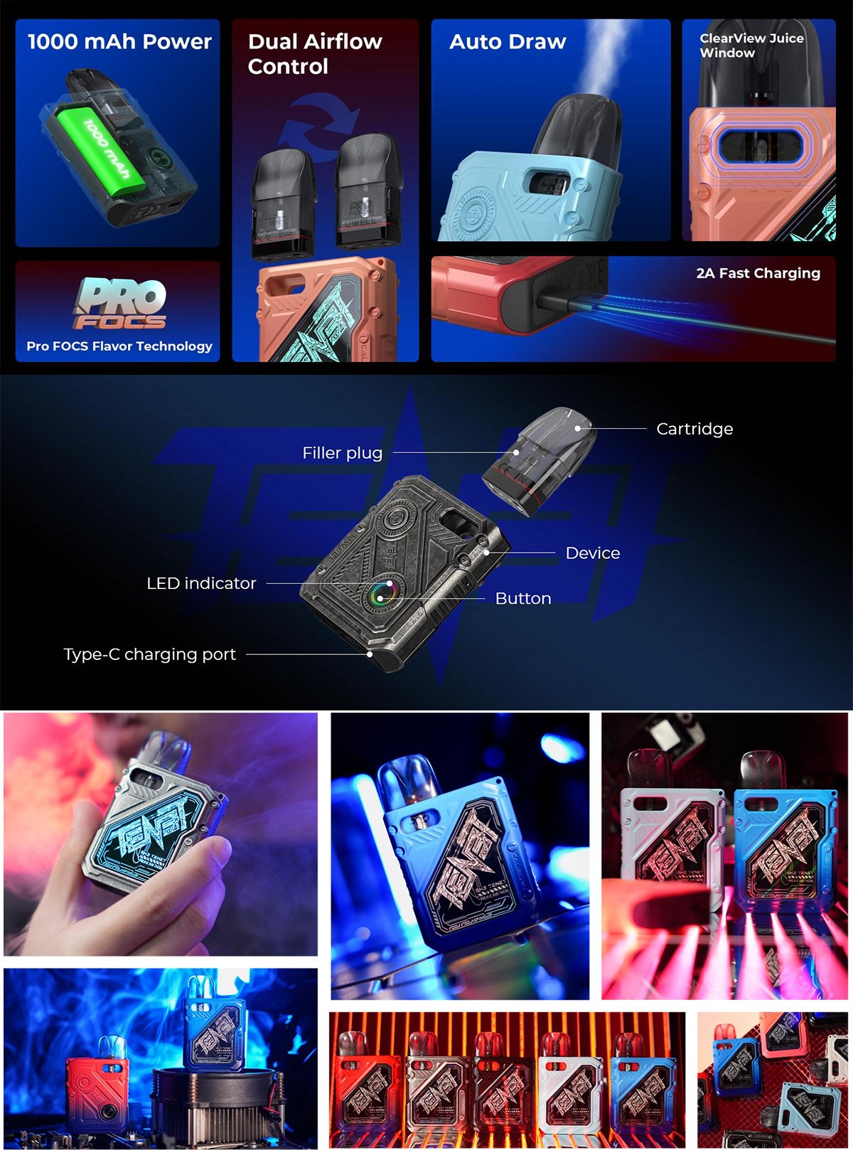 Uwell Caliburn GK3 Tenet hot sale