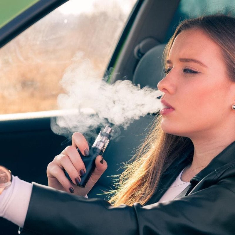 Can I vape and drive