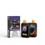LOSGAL MC25K Skull Box BrainBucket OrangeMangoGuava