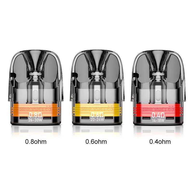 Smoant Charon Racer Replacement Pod Cartridge 2ml (2pcs/pack) Smoant Charon Racer Replacement Pod Cartridge 2ml (2pcs/pack)
