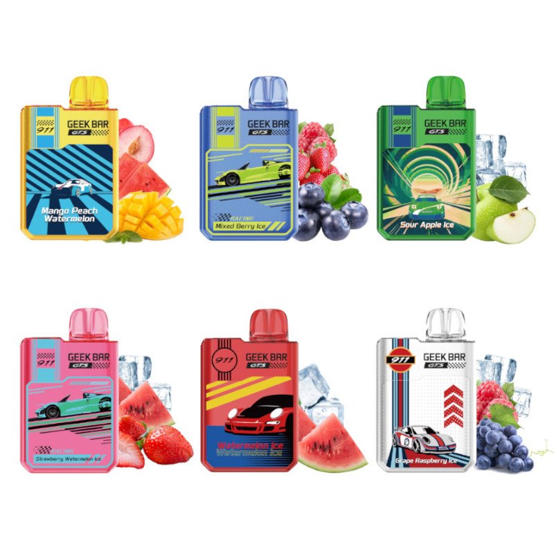 Geek Bar 911 GTS 18000 Puffs Disposable Vape Geek Bar 911 GTS 18000 Puffs Disposable Vape