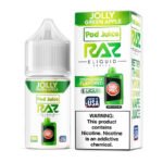 Jolly Green Apple Pod Juice RAZ Disposable Collab Nic Salt E-juice 30ml