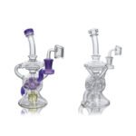 Waxmaid Ballsphere Recycler Glass Dab Rig