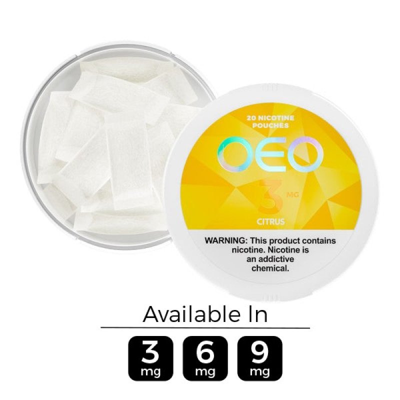 OEO Citrus Nicotine Pouches OEO Citrus Nicotine Pouches