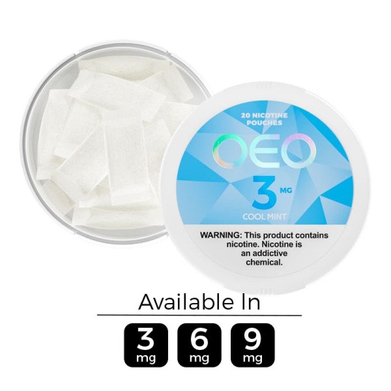 OEO Cool Mint Nicotine Pouches OEO Cool Mint Nicotine Pouches