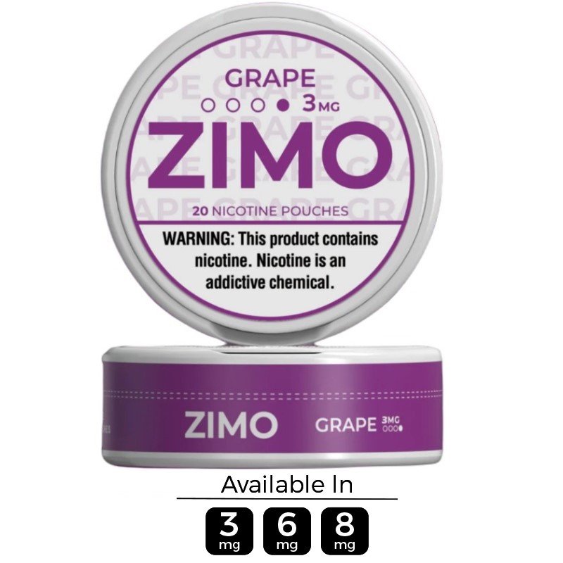 ZIMO Grape Nicotine Pouches ZIMO Grape Nicotine Pouches
