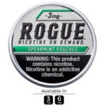 Rogue Spearmint Nicotine Pouches (20 Pouches/Can)