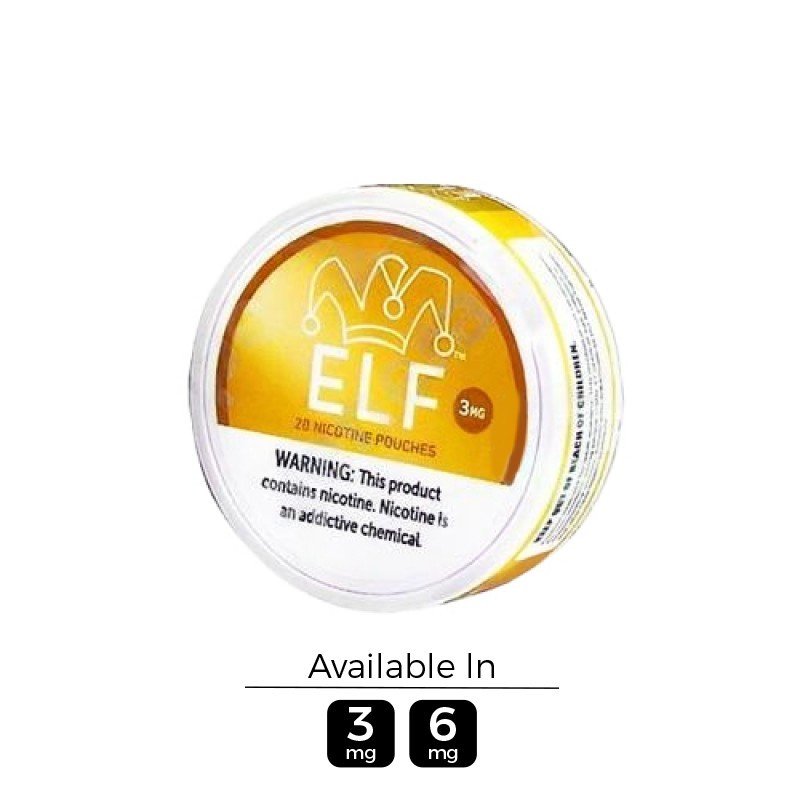 Elf Mango Nicotine Pouches (20 Pouches/Can) Elf Mango Nicotine Pouches (20 Pouches/Can)