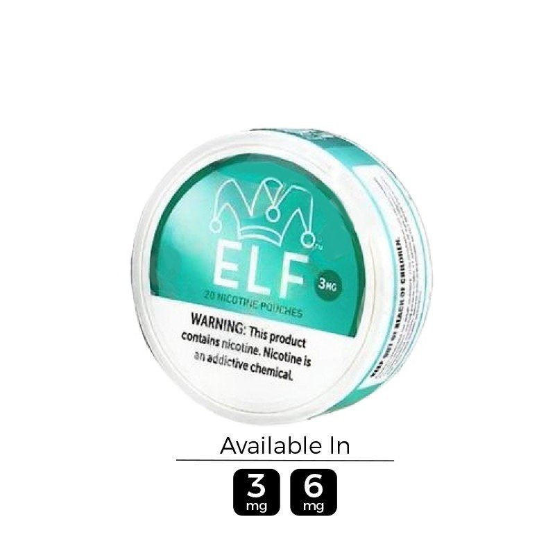 Elf Miami Mint Nicotine Pouches (20 Pouches/Can) Elf Miami Mint Nicotine Pouches (20 Pouches/Can)