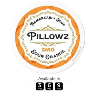 Pillowz TFN Sour Orange Nicotine Pouches (20 Pouches/Can)