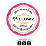 Pillowz TFN Sour Raspberry Nicotine Pouches (20 Pouches/Can)