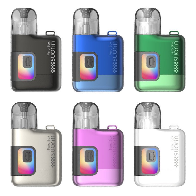 Suorin Fero Box Pod System Kit 1300mAh 30W Suorin Fero Box Pod System Kit 1300mAh 30W