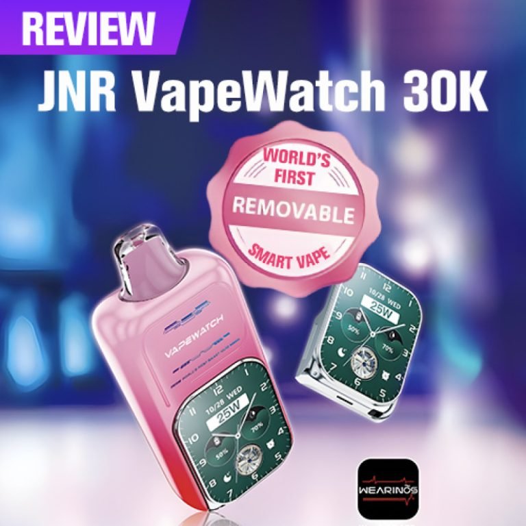 JNR VapeWatch 30K Vape Review: World’s First Removable Watch Vape