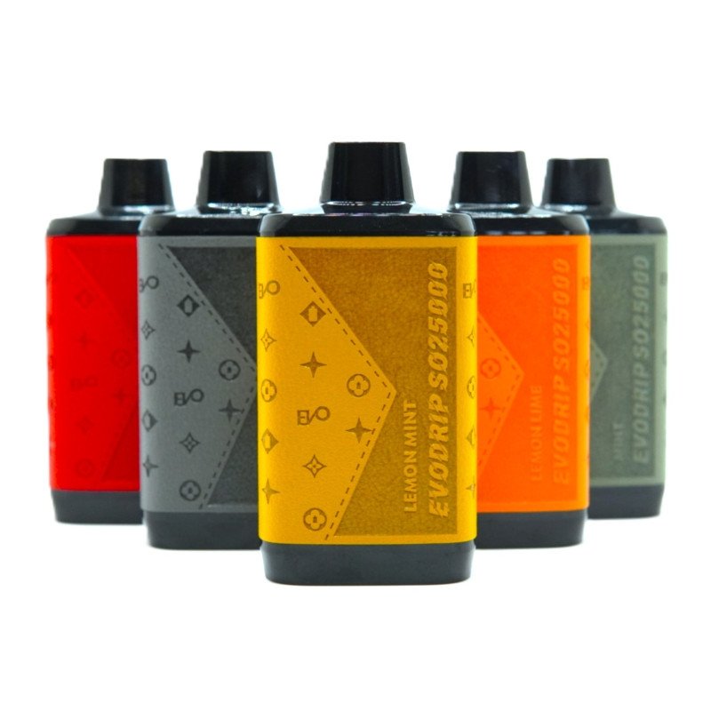 EVO Drip SO25000 Disposable Vape 25ml 0.5% / 1% Nic EVO Drip SO25000 Disposable Vape 25ml 0.5% / 1% Nic