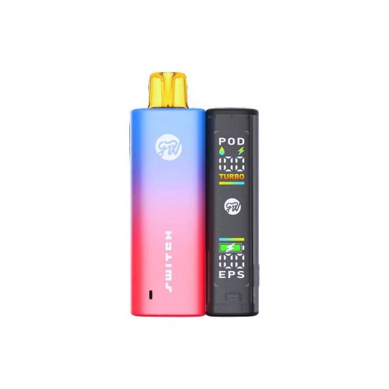 Gold Whip Switch 20000 Disposable Vape 15ml 5% Gold Whip Switch 20000 Disposable Vape 15ml 5%
