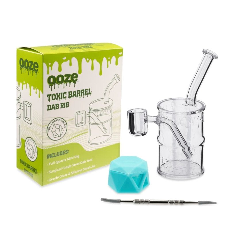 buy Ooze Toxic Barrel Quartz Mini Dab Rig buy Ooze Toxic Barrel Quartz Mini Dab Rig