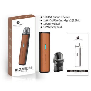 Lost Vape Ursa Nano S 2 Pod System Kit 1000mAh 25W - Image 3