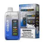 Clear Cobalt Blue Pod Juice Oxbar 35K