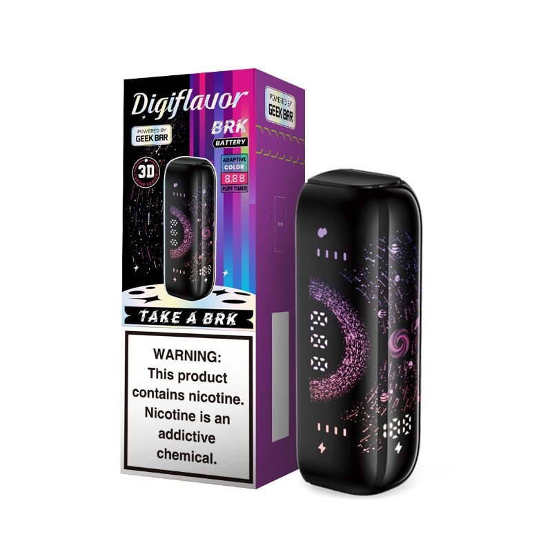 Geek Bar Digiflavor BRK Battery Device 1000mAh Geek Bar Digiflavor BRK Battery Device 1000mAh