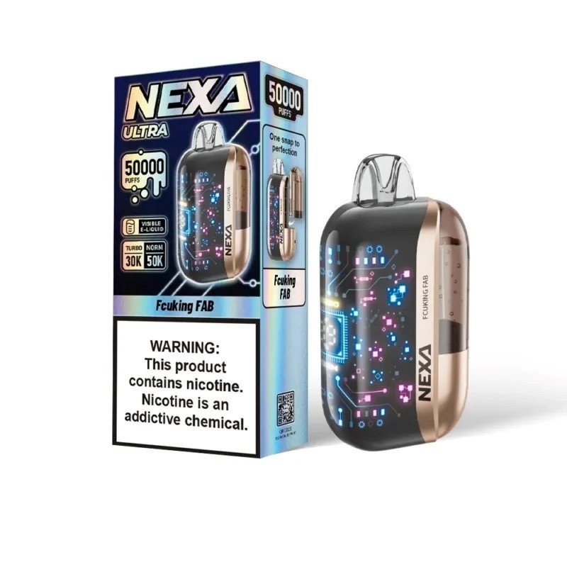 Fcuking Fab NEXA Ultra 50K Disposable Vape 1pc/pack Fcuking Fab NEXA Ultra 50K Disposable Vape 1pc/pack