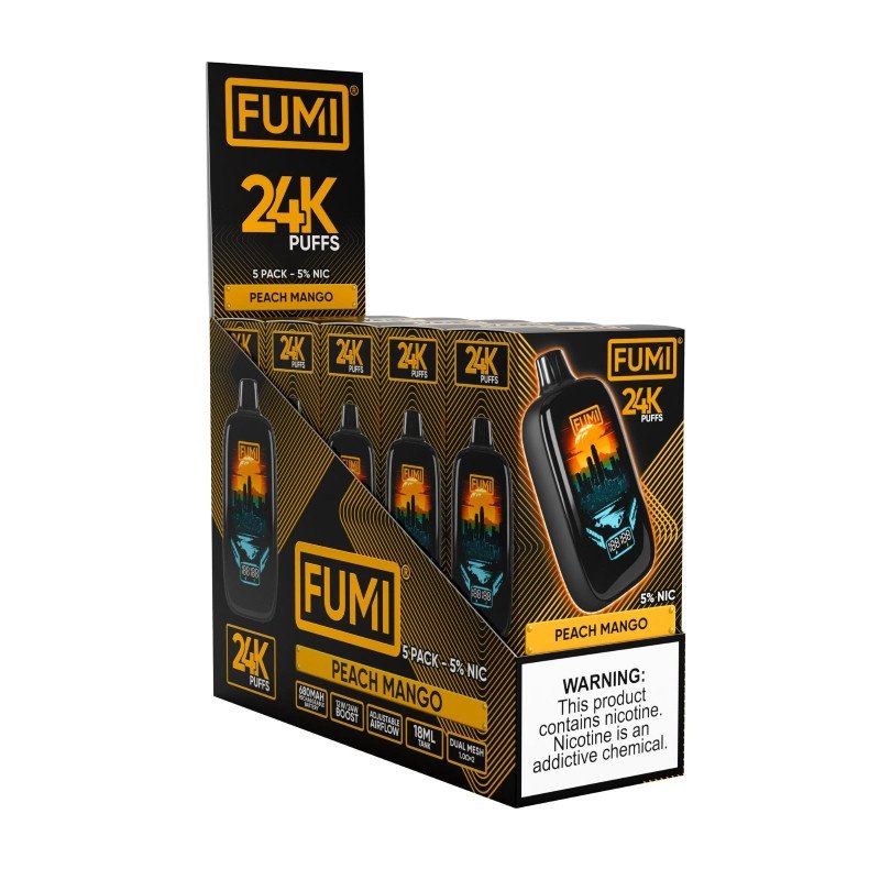 FUMI 24K Zero Nicotine Disposable Vape 18ml 0% FUMI 24K Zero Nicotine Disposable Vape 18ml 0%