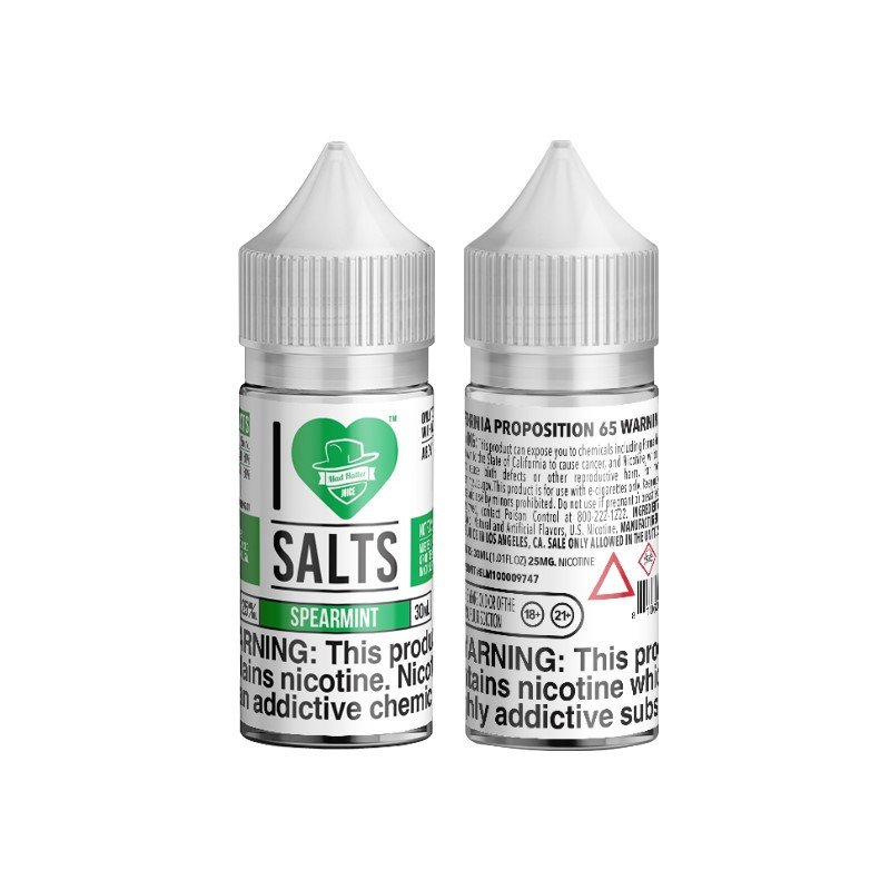 I Love Salts Spearmint E-juice 30ml I Love Salts Spearmint E-juice 30ml