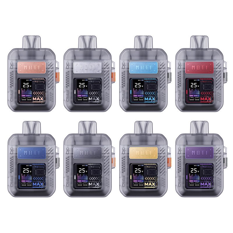 Moti Go Max Pod System Kit 1000mAh 25W Moti Go Max Pod System Kit 1000mAh 25W