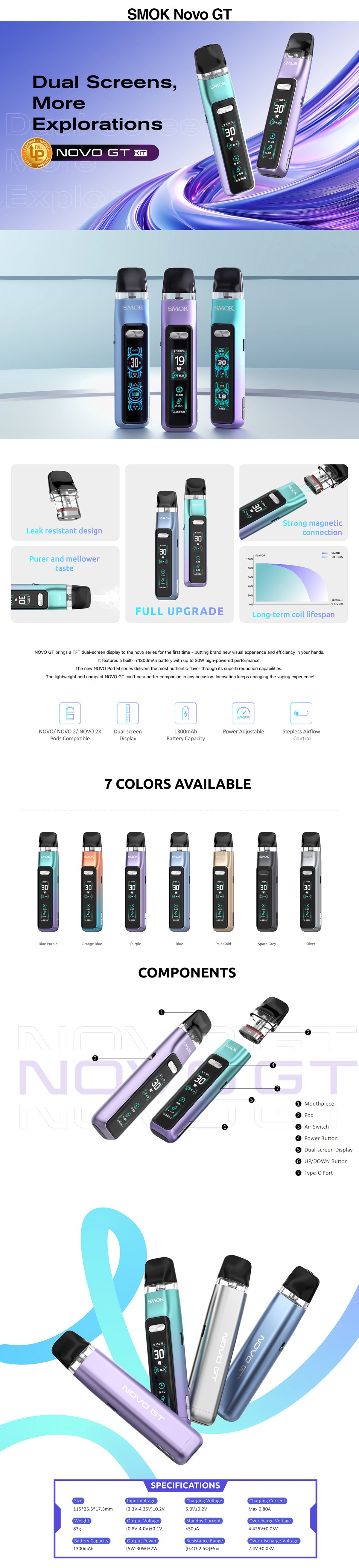 smok novo gt hot sale smok novo gt hot sale