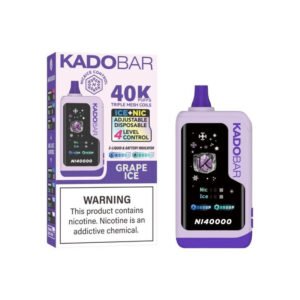 Kado Bar NI40000 Ice+Nic Control Disposable Vape 24ml 5% - Image 6