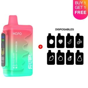 HOPO Fliptip HD 16000 Puffs Disposable Vape Kit 20ml