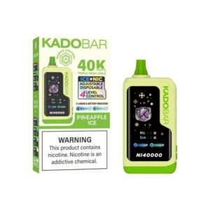 Kado Bar NI40000 Ice+Nic Control Disposable Vape 24ml 5% - Image 5