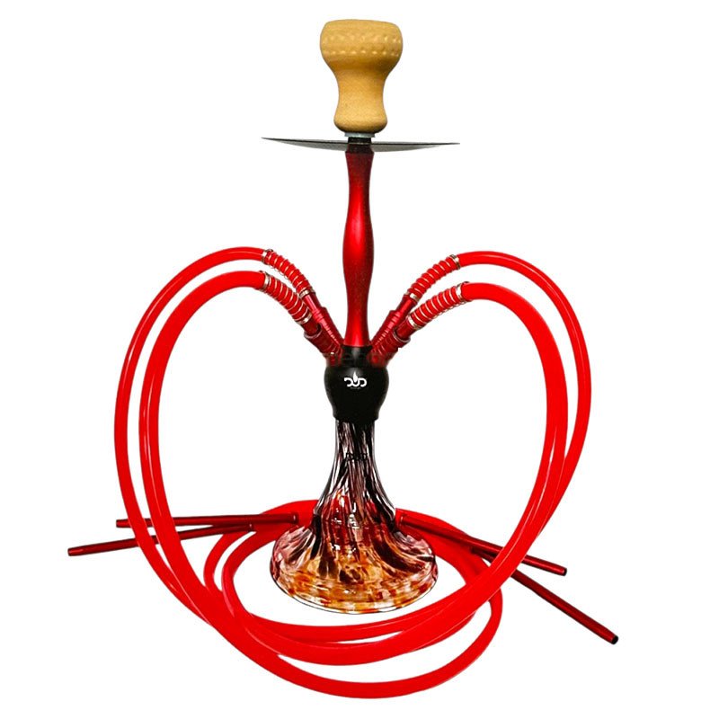 DUD Hookah Party 28 Inch Quadruple Hose Hookah DUD Hookah Party 28 Inch Quadruple Hose Hookah